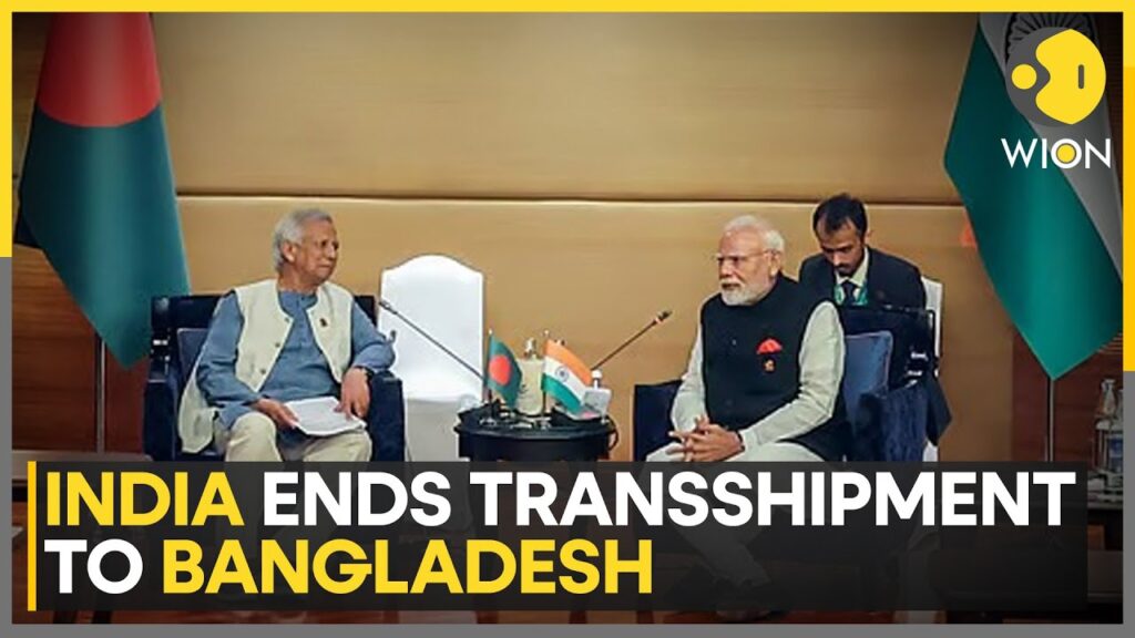 India Ends Transshipment Facility For Bangladesh Exports To Other Countries | World News | WION