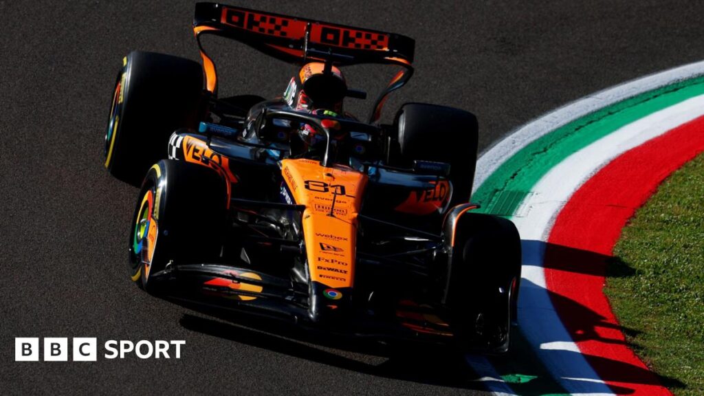 Emilia-Romagna Grand Prix: Oscar Piastri leads Lando Norris in both Friday practice sessions