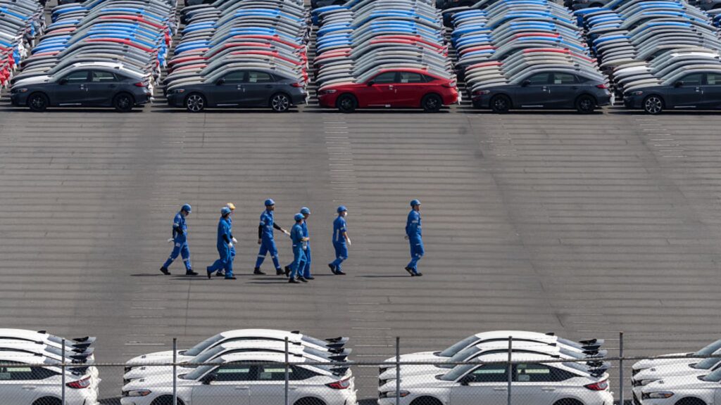 Japan exports growth slows for a second straight month as U.S. tariffs bite