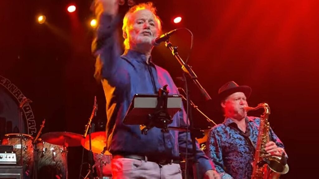 Bill Murray Launches Dad-Rock Concert Tour