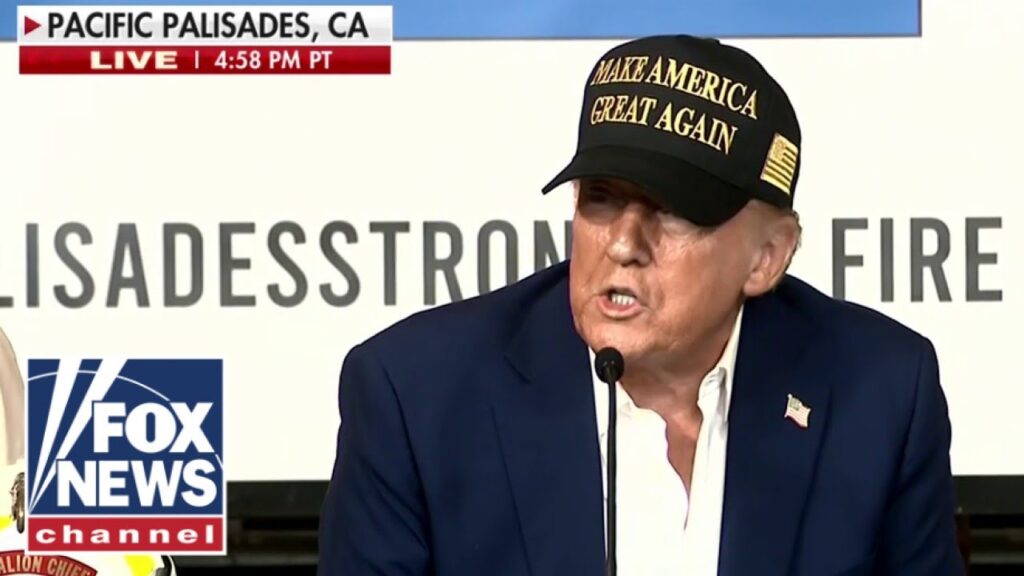 President Donald Trump: We have a ‘great love’ for the people in California