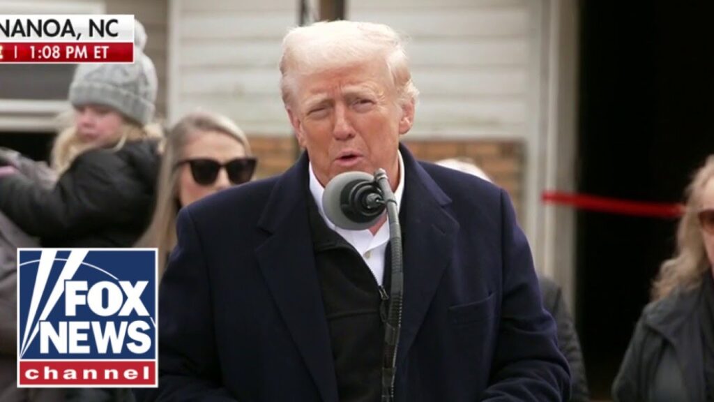 Trump meets with North Carolina families affected by Hurricane Helene