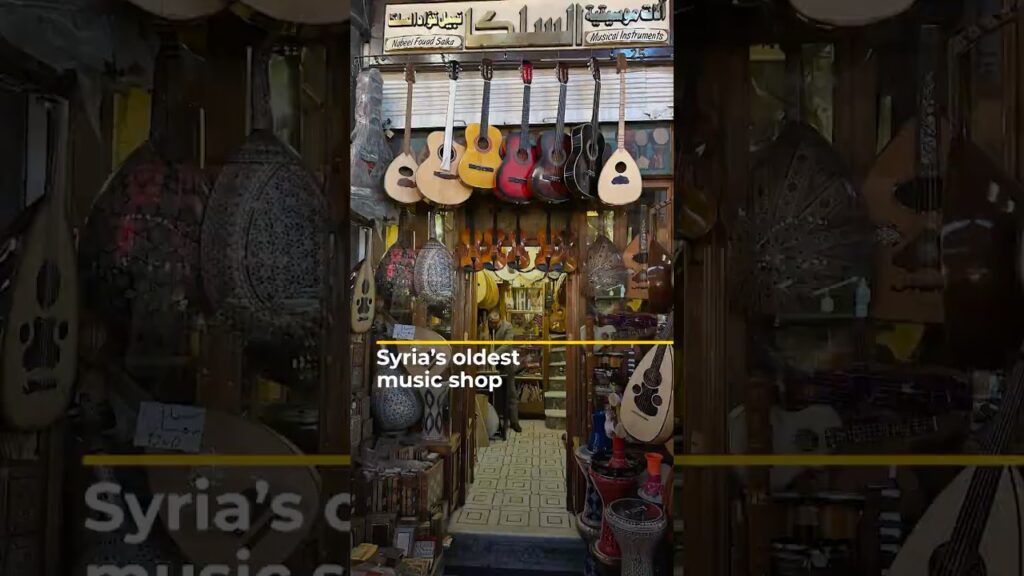Syria’s oldest music shop | AJ #shorts
