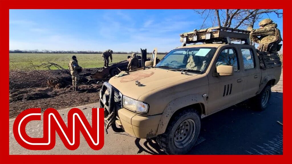 Woman drives truck to the front lines of Putin’s invasion