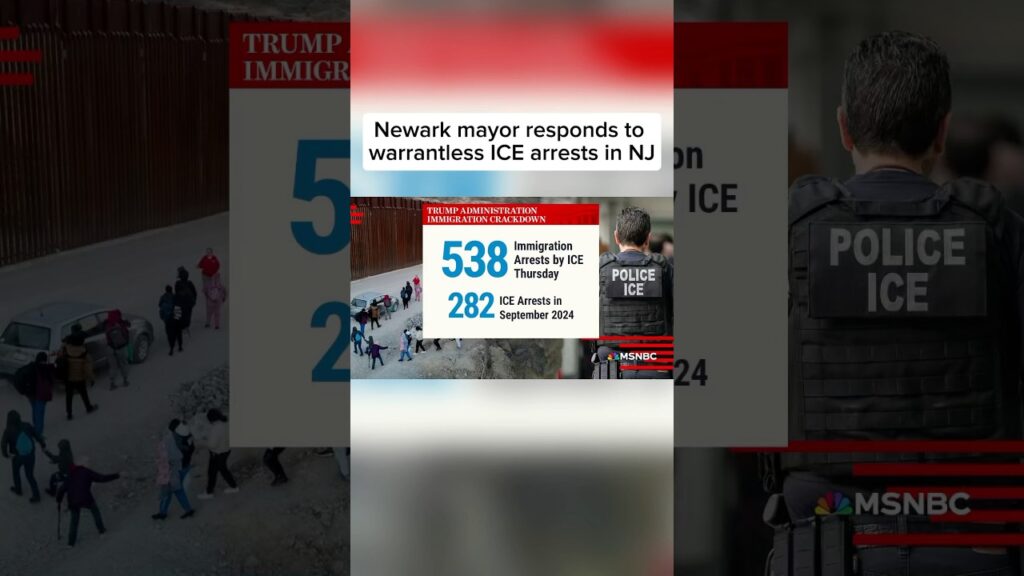 Newark Mayor Ras Baraka responds to warrantless ICE arrests in NJ