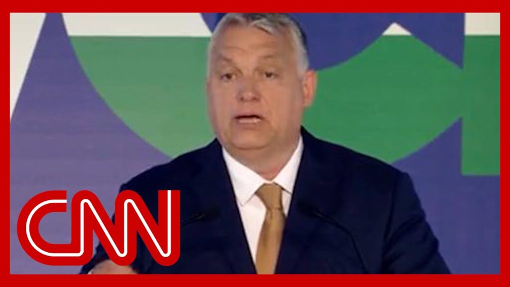 Watch: Hungary’s authoritarian leader lauds Tucker Carlson