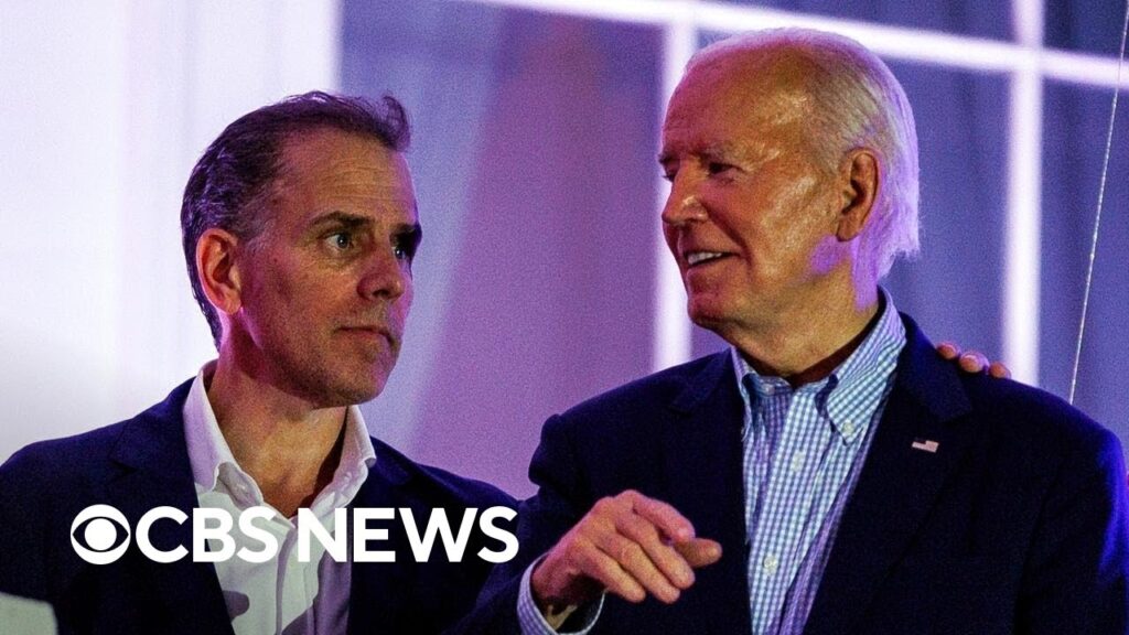 Biden claims charges against son Hunter were politically motivated