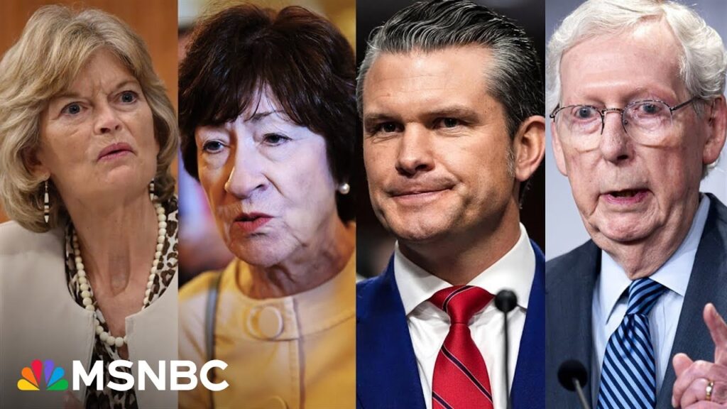 GOP Sens. Collins and Murkowski oppose Hegseth – will there be others?