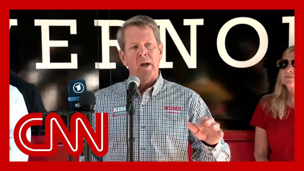 Trump attacked Georgia Gov. Brian Kemp. Watch Kemp’s response