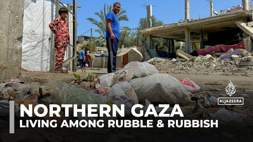 Israel’s war turns Gaza City’s business centre into a toxic wasteland