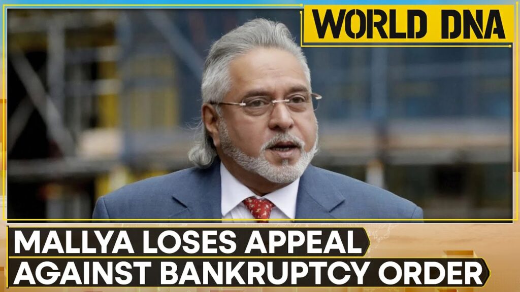 Tycoon Vijay Mallya Loses Appeal Against UK Bankruptcy Order | World DNA | WION