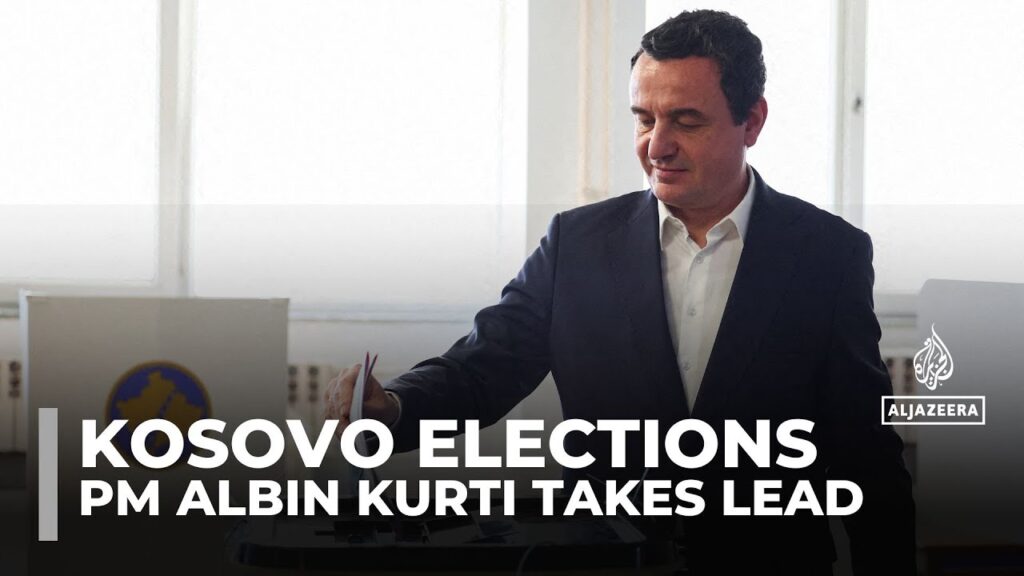 PM Albin Kurti’s party on top in Kosovo election exit poll