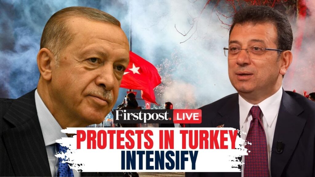 Turkey Protests LIVE: Over 1,000 Held Amid Protests in Turkey; Erdogan Reacts |Istanbul |Imamoglu