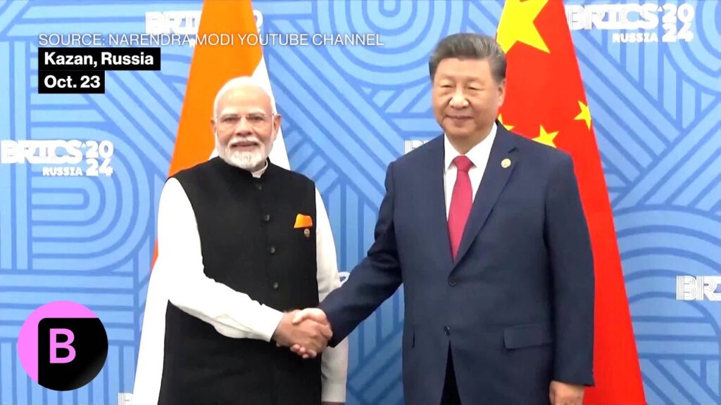India’s Modi, China’s Xi Hold First Talks in Two Years After Border Deal