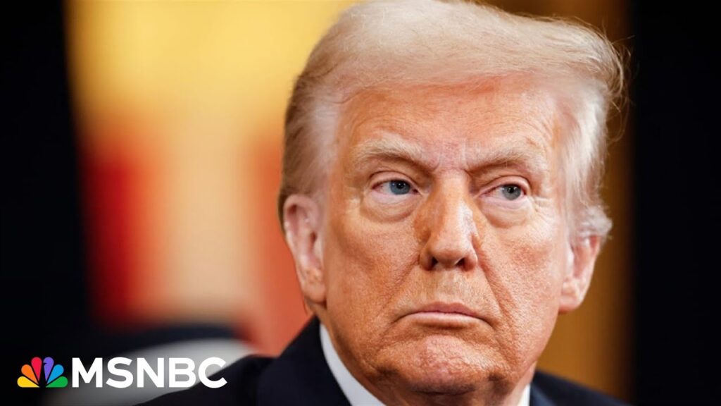 EU officials ‘shifting in their seats’ as Trump seeks to ‘upend’ global trade: Sky News reporter