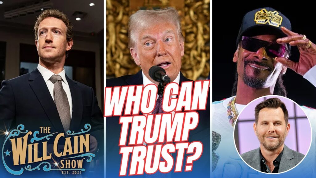 Can Trump converts like Zuckerberg and Snoop be trusted? PLUS, Dave Rubin! | Will Cain Show