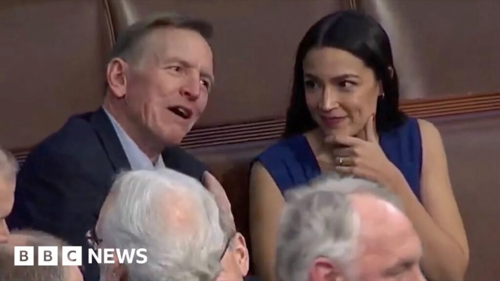 Dramatic moments from a week of chaos in Congress – BBC News