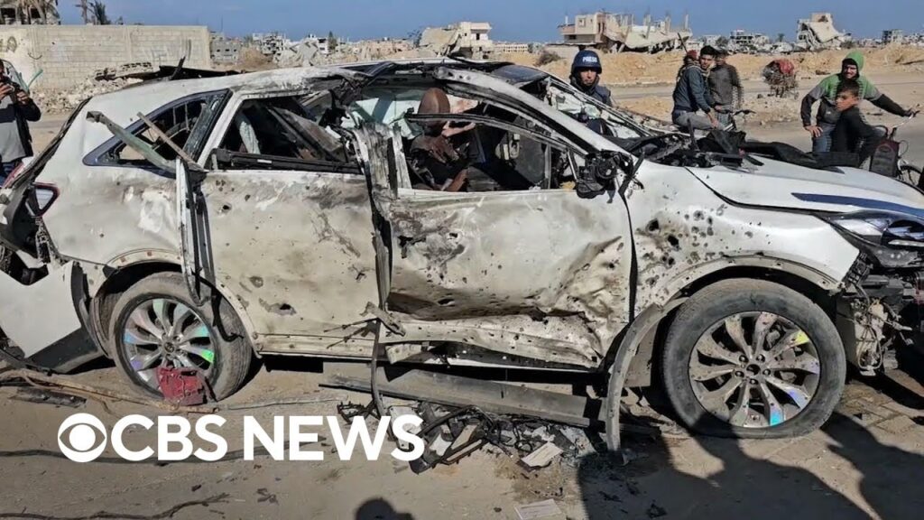 Israel launches strike on Syria-Lebanon border; drone attack in Gaza kills 20