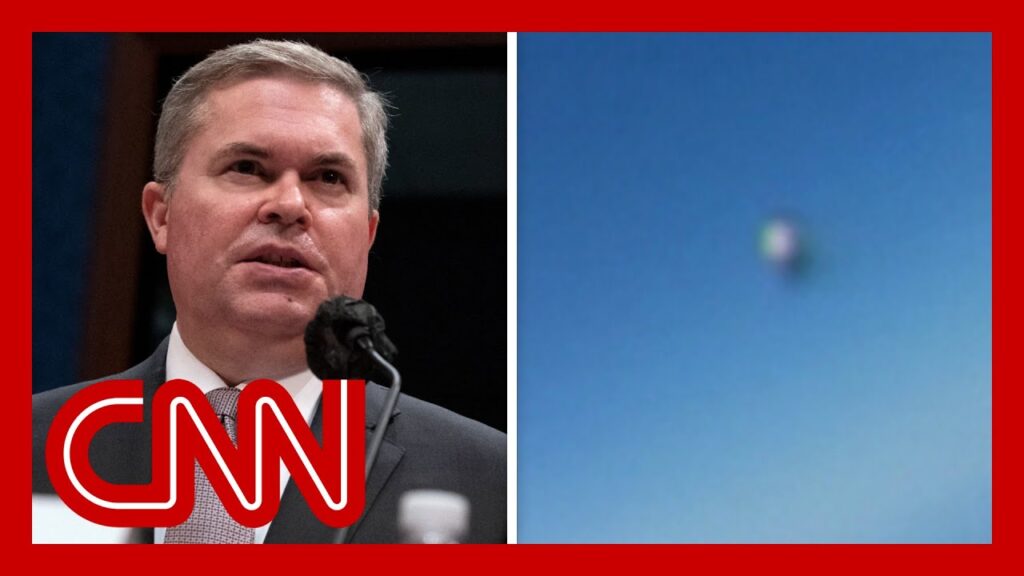 ‘I do not have an explanation’: Pentagon official shows video of unidentified object