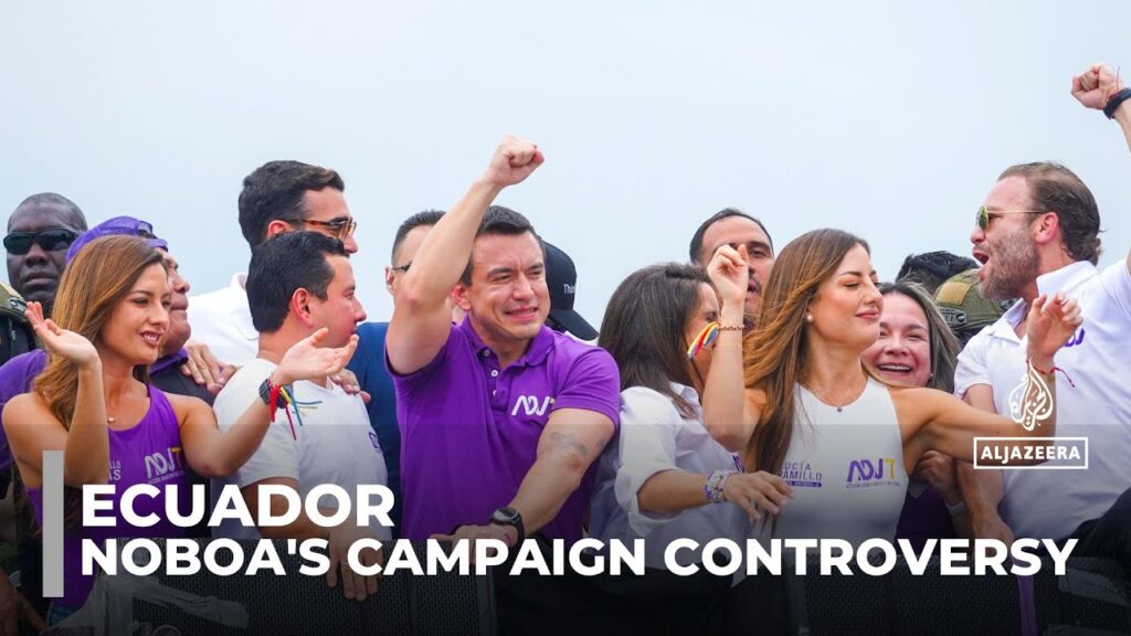 Ecuador election: Noboa seeks re-election amid disappearances scandal