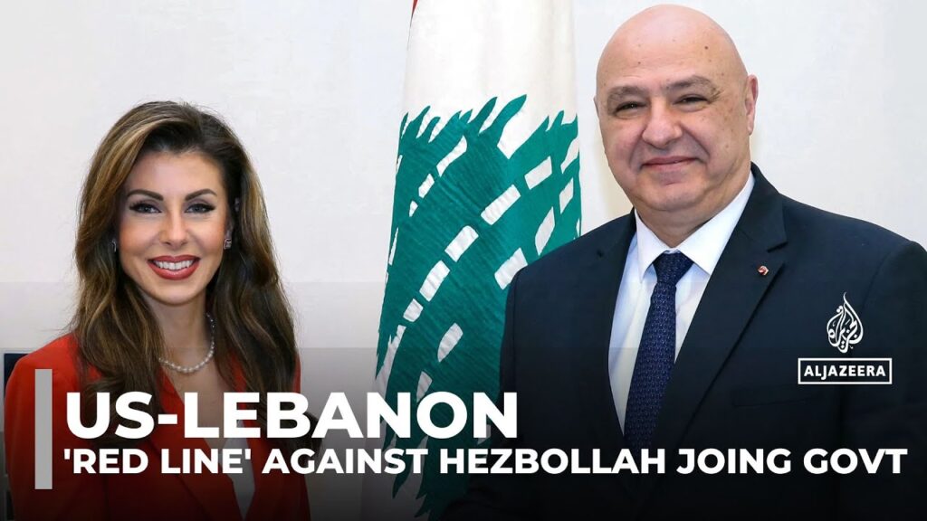 US demands Hezbollah be omitted from Lebanon government