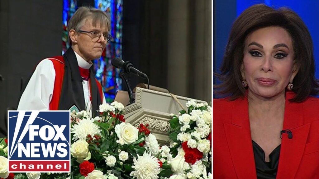 Judge Jeanine reacts to woke bishop: Where’s the separation of church and state?