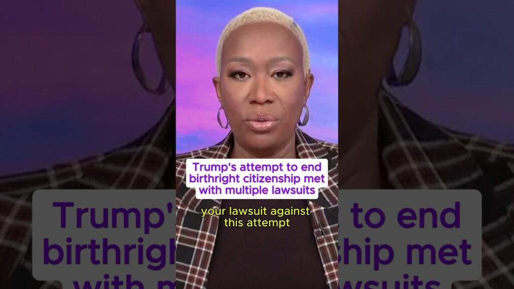 Trump attempts to end birthright citizenship