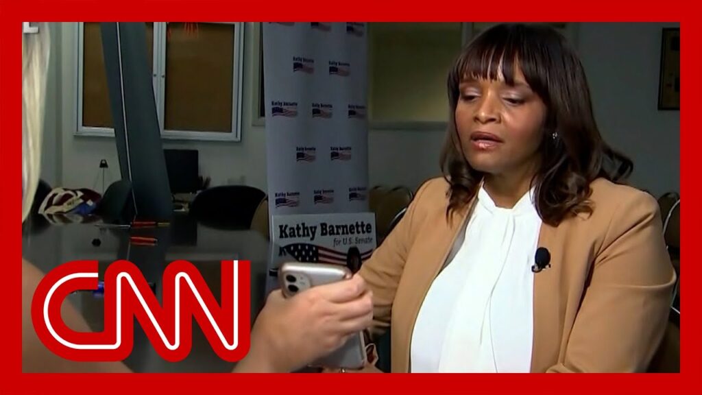Reporter shows GOP candidate her Islamaphobic tweet. Watch her reaction