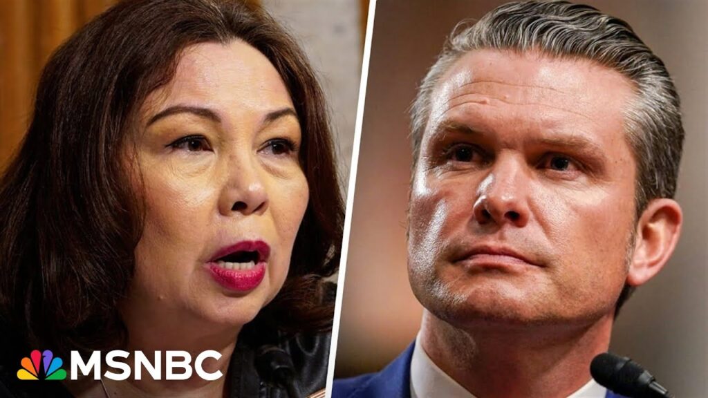 ‘Passing out drunk’, ‘going to strip joints in uniform’: Sen. Duckworth blasts Hegseth