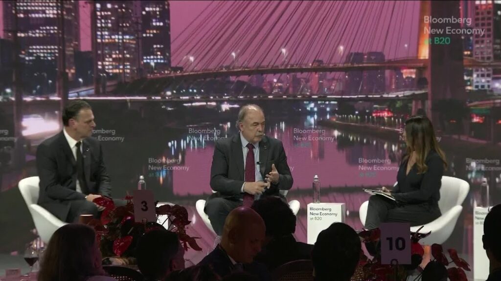 Brazil’s Economic Future: Bloomberg New Economy at B20