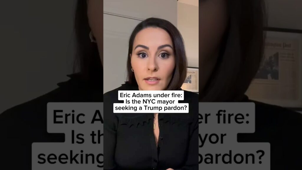 Eric Adams under fire: Is the NYC mayor seeking a Trump pardon?