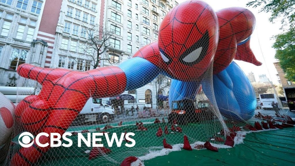 Macy’s Thanksgiving Day Parade balloons coming to life
