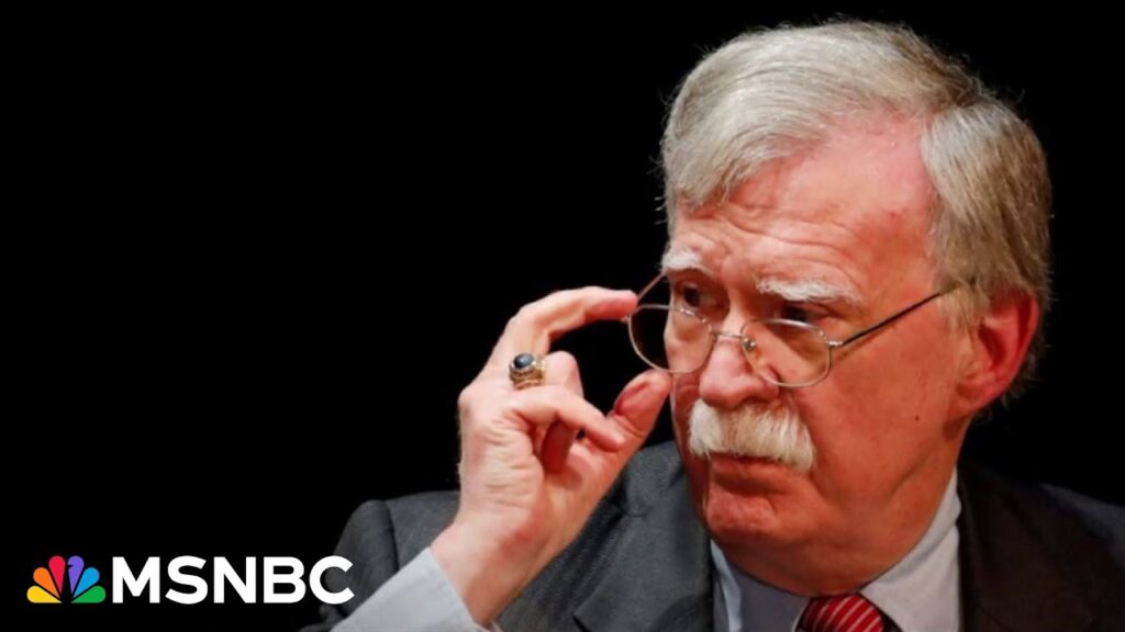 Trump pulls former NSA John Bolton’s security detail