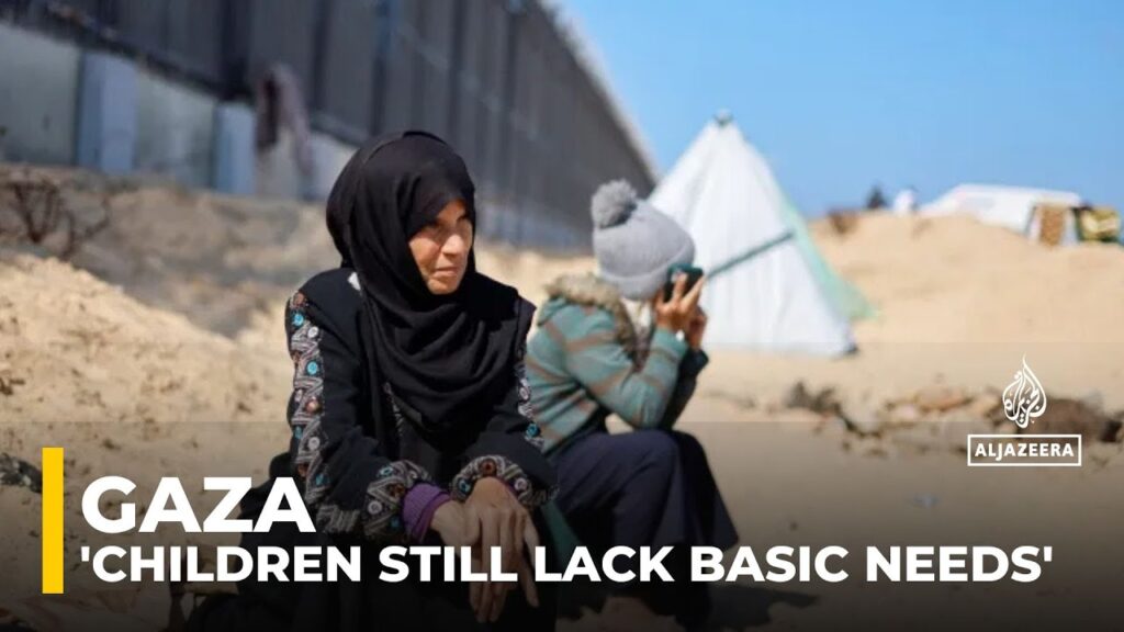 Aid finally reaches Gaza but children still lack basic needs: Save the Children