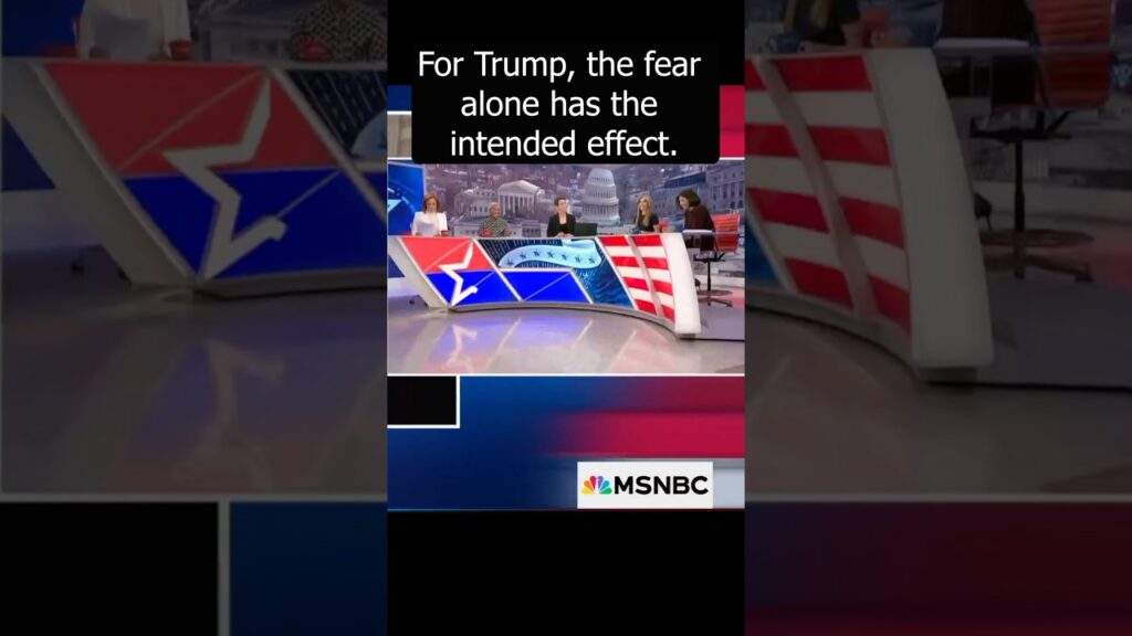 For Trump, fear is a tool where the law gets in his way