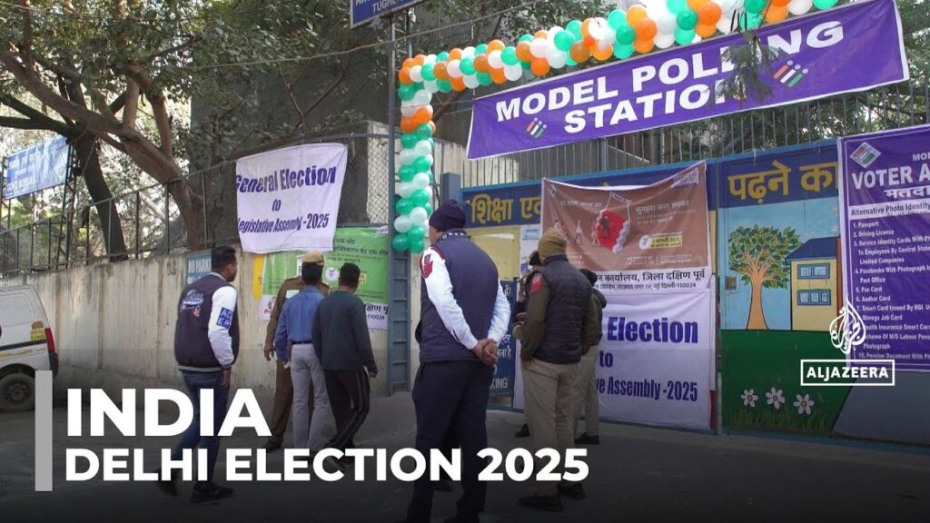 Delhi election 2025: India’s capital votes as BJP bids to dislodge rival