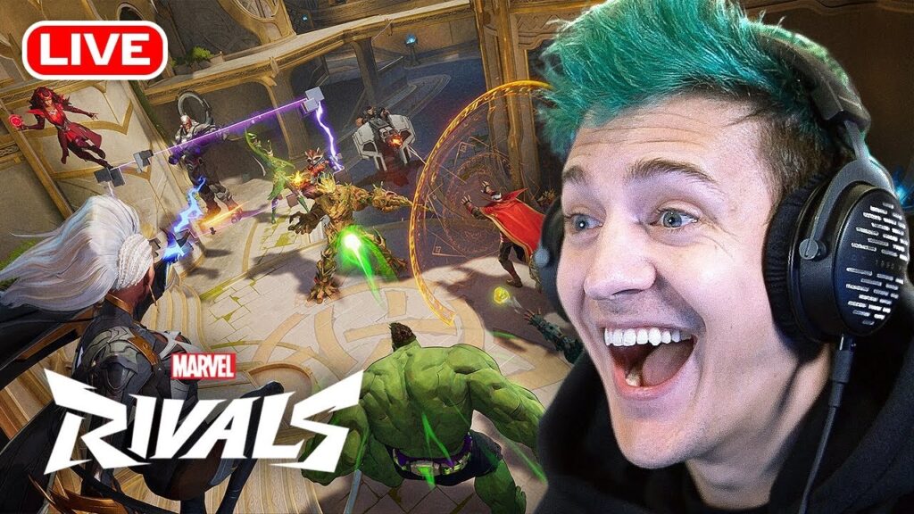 Ninja Makes Marvel Rivals Look Easy