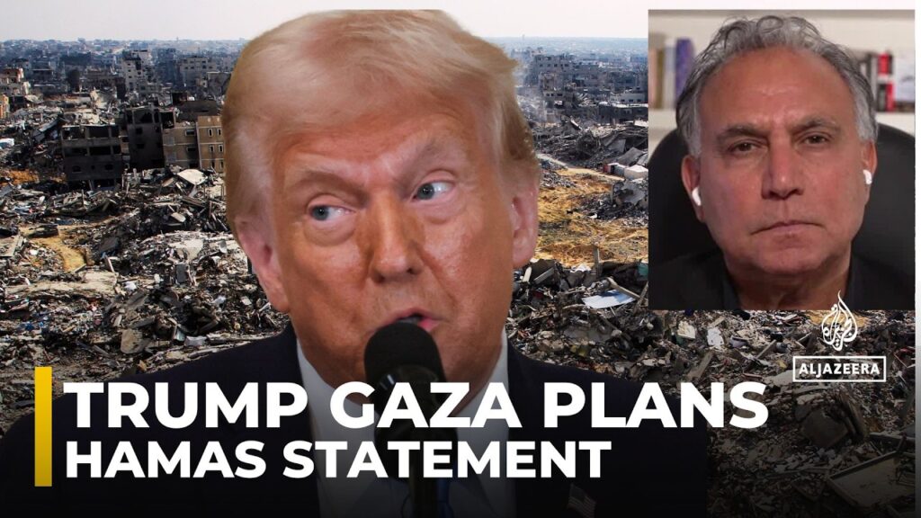 Trump Gaza relocation plans ‘recipe for creating chaos and tension’: Hamas