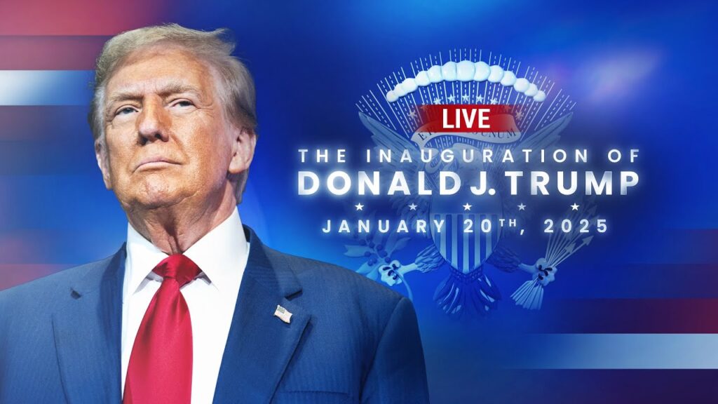 LIVE: The inauguration of Donald Trump as the 47th U.S. president