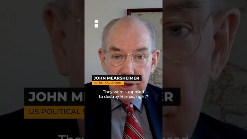 John Mearsheimer: ‘The Israelis lost in Gaza’ | AJ #shorts