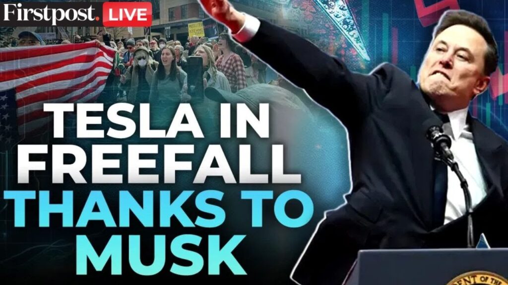 Anti-Musk Protests LIVE: Tesla’s Crisis Deepens as Elon Musk’s Politics Spark Outrage | N18G