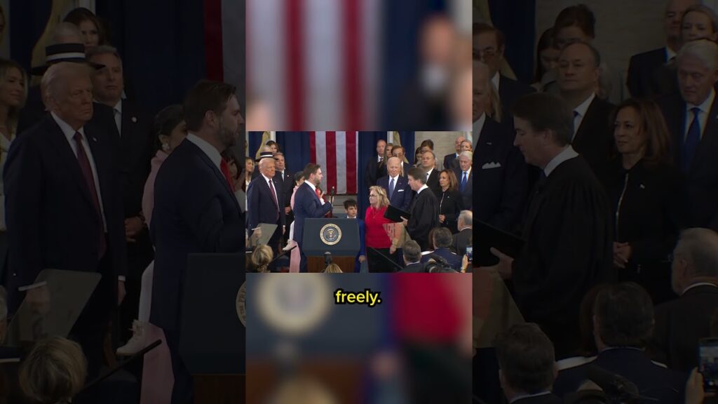 JD Vance sworn in as vice president of the United States