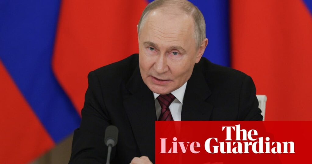 Ukraine war live: Russia launches drone attack on Kyiv despite Putin’s call for talks | Ukraine