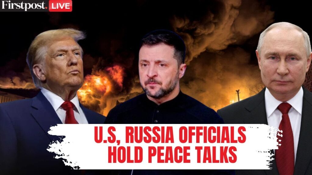 Russia Ukraine War LIVE Updates: US – Russia Peace Talks Begin in Riyadh | Putin | Trump | N18G