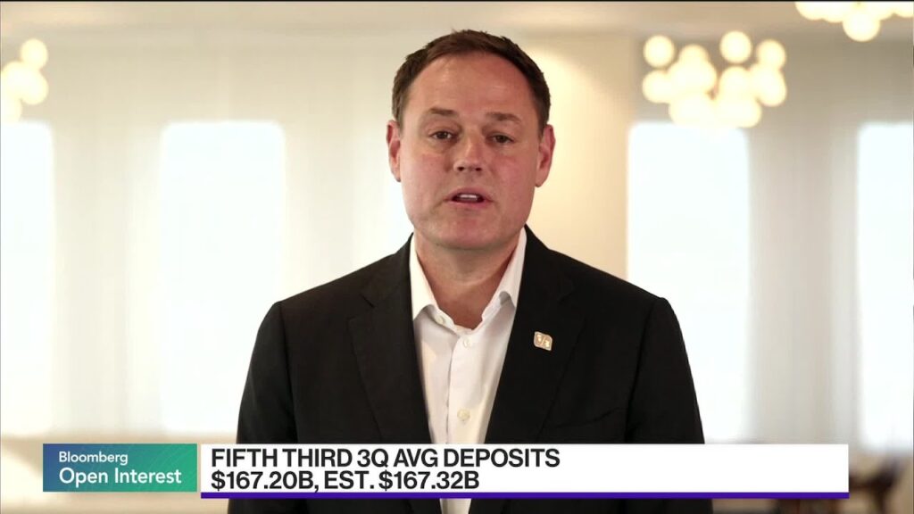 Fifth Third CEO on Q3 Earnings, ‘Uneven’ US Economy
