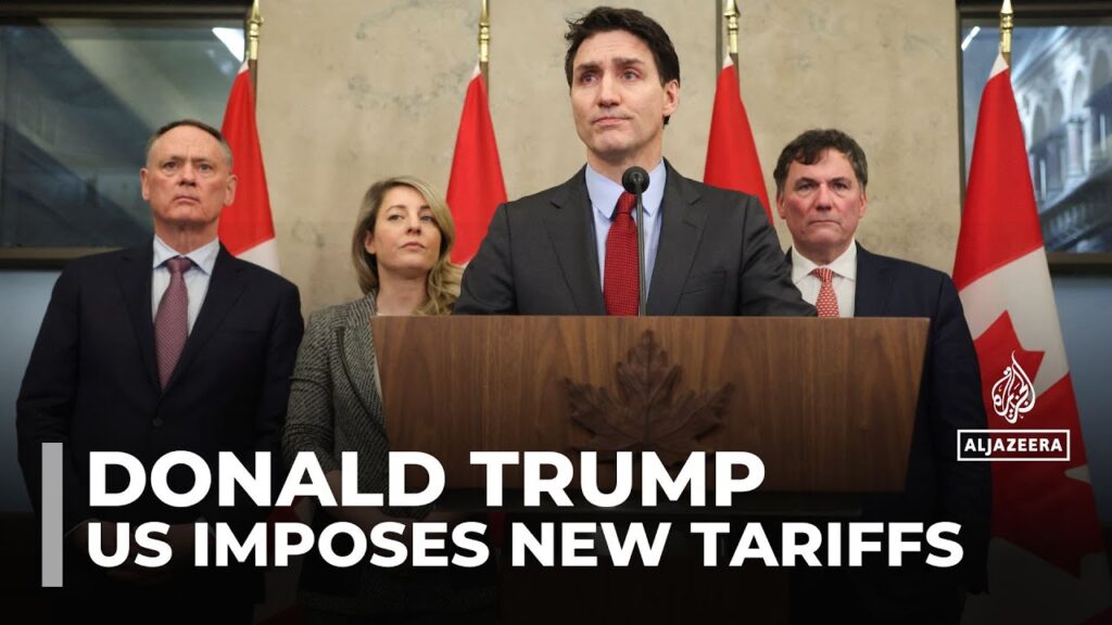 Trump imposes tariffs on Mexico, Canada and China