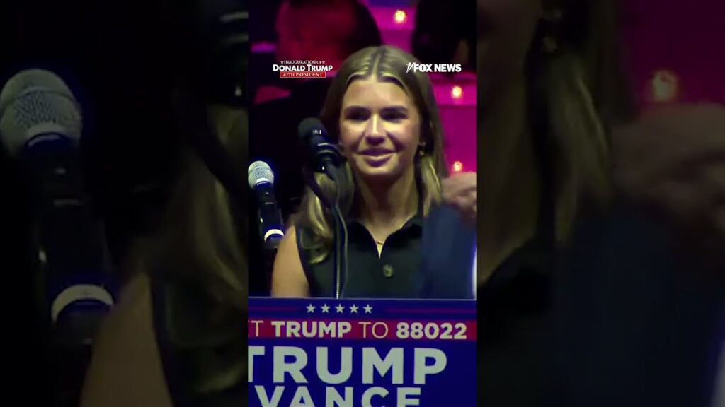 Donald Trump Jr, Kai Trump speak at Trump’s MAGA victory rally
