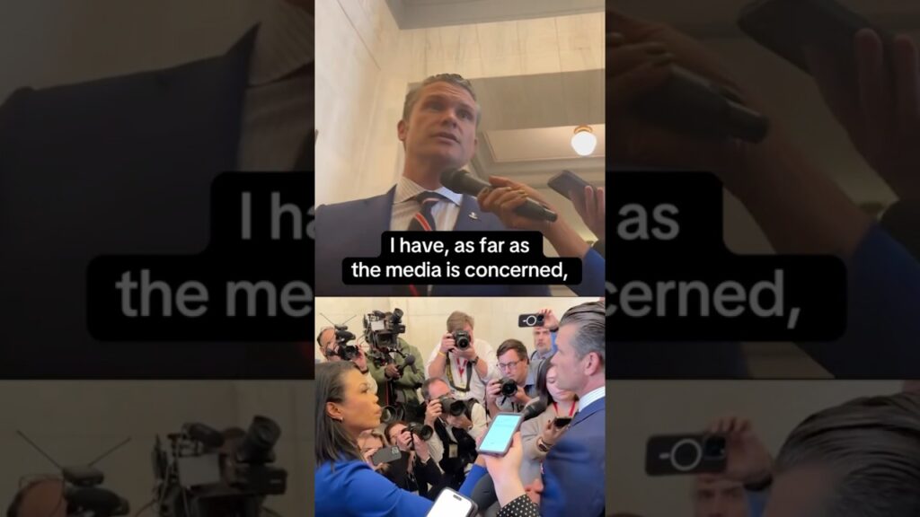 CBS News asks Pete Hegseth if he sexually assaulted a woman in 2017 #shorts