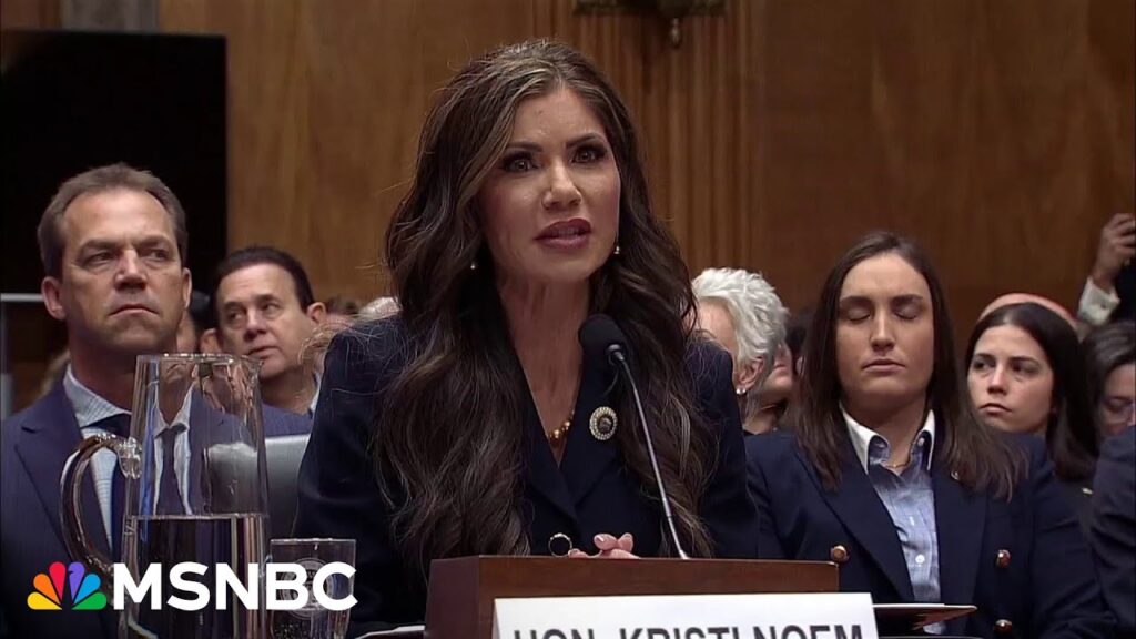 Kristi Noem delivers opening statement: ‘Border security must remain a top priority’