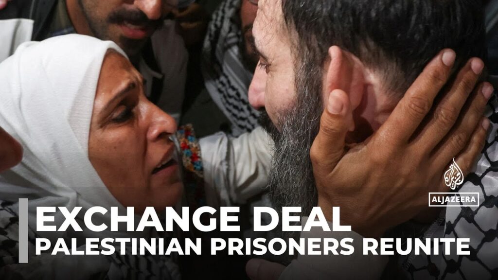 Exchange deal: Palestinian prisoners reunite with their loved ones